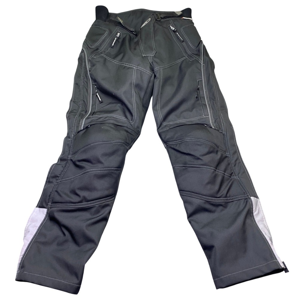 Fieldsheer Phoslite Black Motorcycle Riding Pants Women's Size 8 Armored Biker